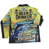 Beer Drinking Sunset Billfish Fishing Shirt